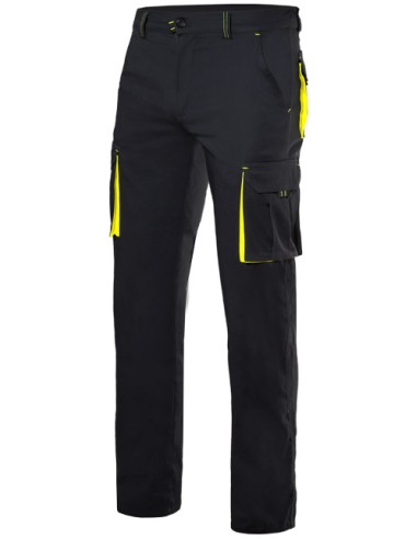 Pantalón Stretch Bicolor Multibolsillos - Velilla con maxima comodidad