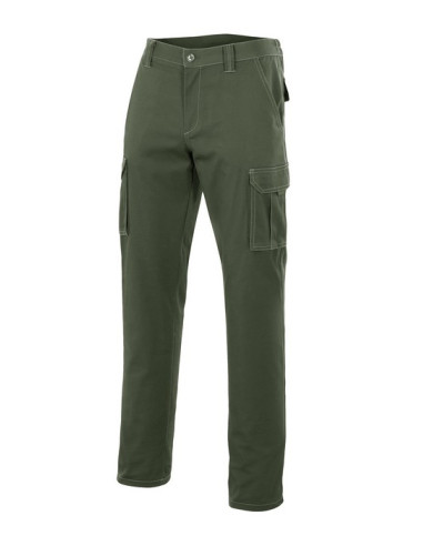 Pantalón Multibolsillos Slim Fit Velilla - Resistente y Moderno para Trabajo
