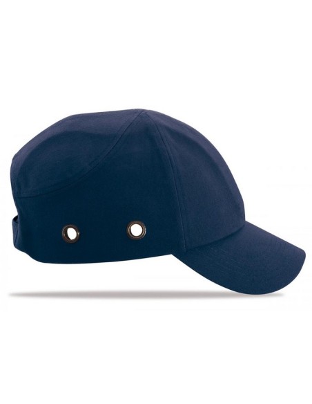 Gorra antigolpes Marca Bumper EN 812  Tipo béisbol con casquete ABS