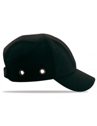 Gorra antigolpes Marca Bumper EN 812  Tipo béisbol con casquete ABS