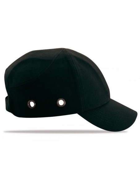 Gorra antigolpes Marca Bumper EN 812  Tipo béisbol con casquete ABS