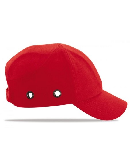 Gorra antigolpes Marca Bumper EN 812  Tipo béisbol con casquete ABS