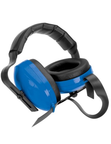 Orejeras de Protección Auditiva The Big Range Azul - SNR 27 dB, Certificadas EN 352-1 CASCO AUDITIVO