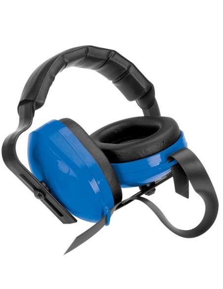 Orejeras de Protección Auditiva The Big Range Azul - SNR 27 dB, Certificadas EN 352-1 CASCO AUDITIVO