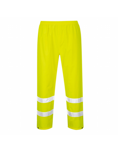 Pantalones de alta visibilidad para lluvia Portwest H441  EN ISO 20471 Clase 1, impermeables