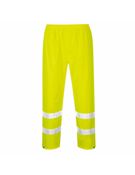 Pantalones de alta visibilidad para lluvia Portwest H441  EN ISO 20471 Clase 1, impermeables