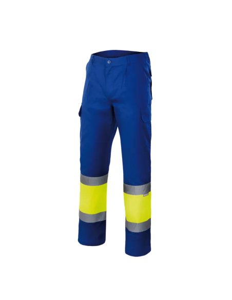 Pantalón bicolor multibolsillos alta visibilidad | Modelo 157