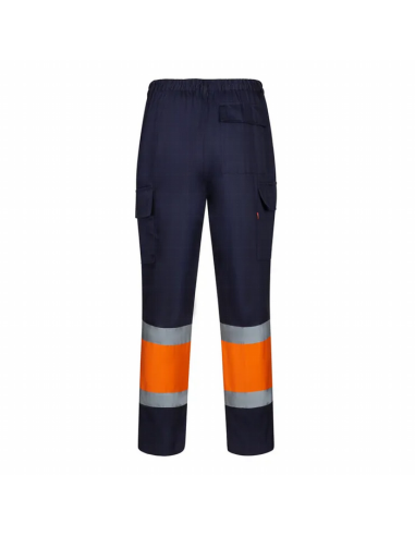 Pantalón Bicolor de Alta Visibilidad EN ISO 20471 Clase 1 - Velilla 303003