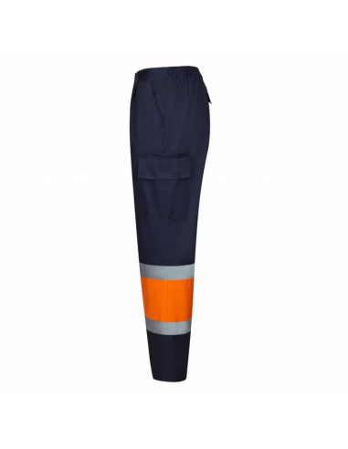 Pantalón Bicolor de Alta Visibilidad EN ISO 20471 Clase 1 - Velilla 303003