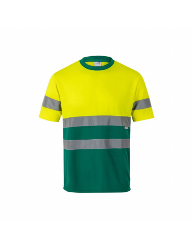Camiseta Técnica Bicolor de Alta Visibilidad EN ISO 20471 Clase 1 - Velilla 305506