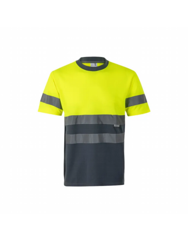 Camiseta Técnica Bicolor de Alta Visibilidad EN ISO 20471 Clase 1 - Velilla 305506