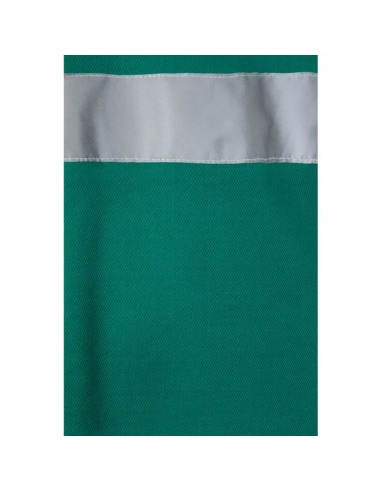 Polo de Algodón Bicolor de Manga Larga de Alta Visibilidad EN ISO 20471 Clase 1 - Velilla 305515