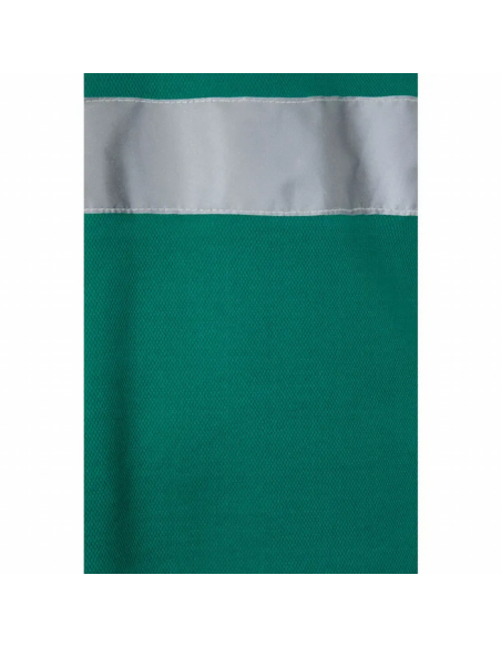 Polo de Algodón Bicolor de Manga Larga de Alta Visibilidad EN ISO 20471 Clase 1 - Velilla 305515