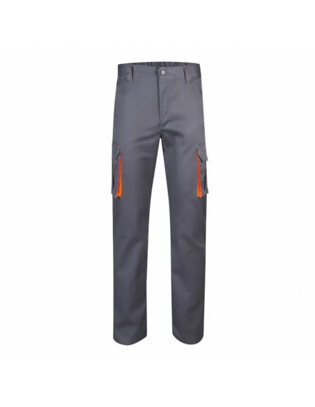 Pantalón Stretch Bicolor Multibolsillos - Velilla con maxima comodidad