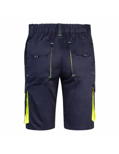 Bermudas Stretch Bicolor Multibolsillos - Velilla