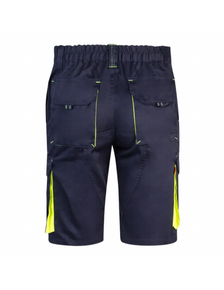 Bermudas Stretch Bicolor Multibolsillos - Velilla