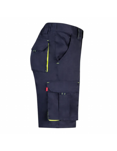 Bermudas Stretch Bicolor Multibolsillos - Velilla