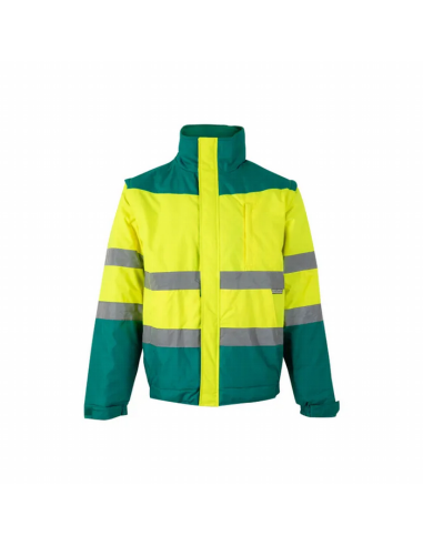 Cazadora acolchada bicolor alta visibilidad | Modelo 161