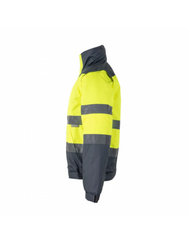 Cazadora acolchada bicolor alta visibilidad | Modelo 161