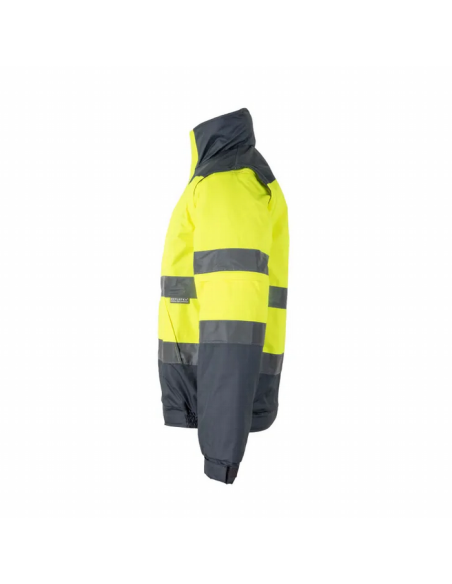 Cazadora acolchada bicolor alta visibilidad | Modelo 161