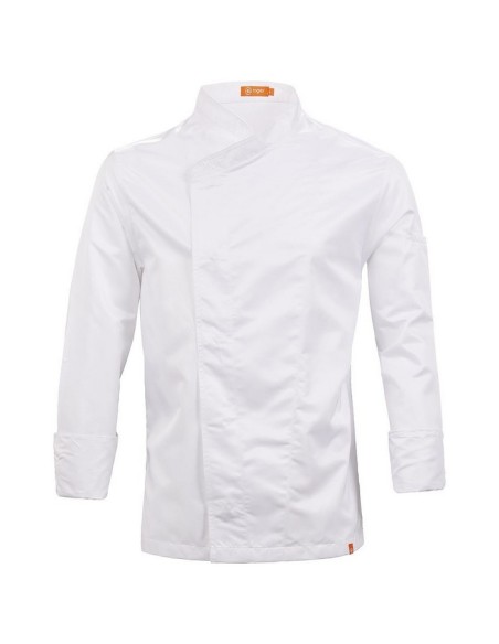 Chaqueta cocina mangas larga transpirable, coolmax