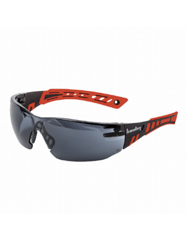 <img alt="Gafas de seguridad Squadron sin armazón con certificación EN 166 y lentes FOGLESS 3SIXTY" />