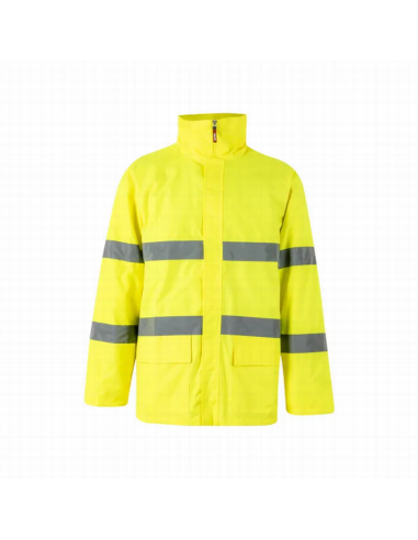 Parka Alta Visibilidad con Cintas Reflectantes - Normativa EN ISO 20471 y EN ISO 13688