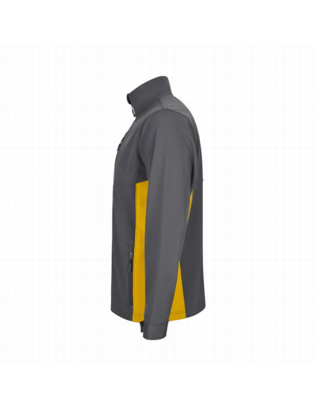 Chaqueta soft shell bicolor Velilla 106004 de microfibra con cierre de cremallera - Varias tallas y colores