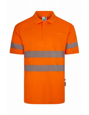 Polo de Manga Corta Alta Visibilidad Velilla - EN ISO 20471 Clase 2 305532