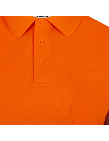 Polo de Manga Corta Alta Visibilidad Velilla - EN ISO 20471 Clase 2 305532