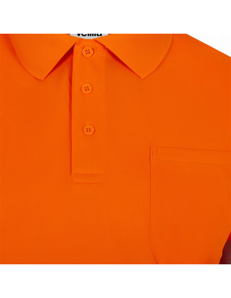 Polo de Manga Corta Alta Visibilidad Velilla - EN ISO 20471 Clase 2 305532