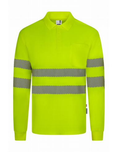 Polo de Manga larga Alta Visibilidad Velilla - EN ISO 20471 Clase 2 305534