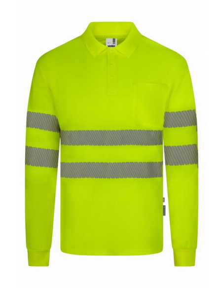 Polo de Manga larga Alta Visibilidad Velilla - EN ISO 20471 Clase 2 305534