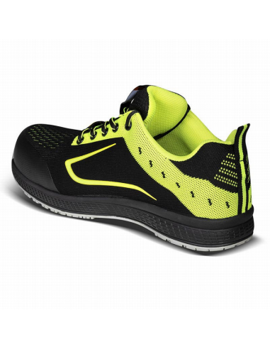 Calzado de seguridad ESD S1P SRC negro/amarillo  EN ISO 20345 | Protección laboral interior

