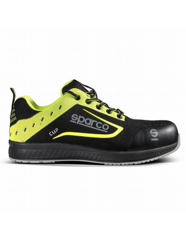 Calzado de seguridad ESD S1P SRC negro/amarillo  EN ISO 20345 | Protección laboral interior

