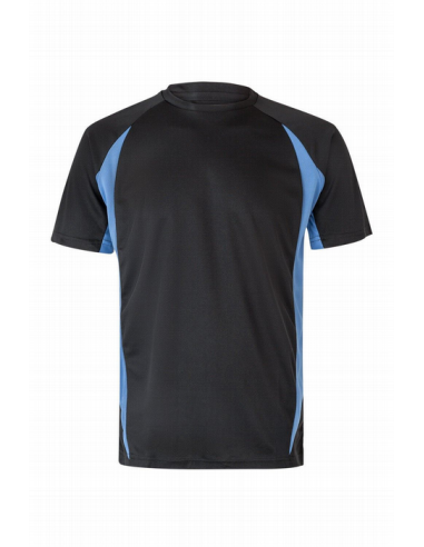 Camiseta Técnica Bicolor - Cuello Redondo y Tejido 100% Poliéster