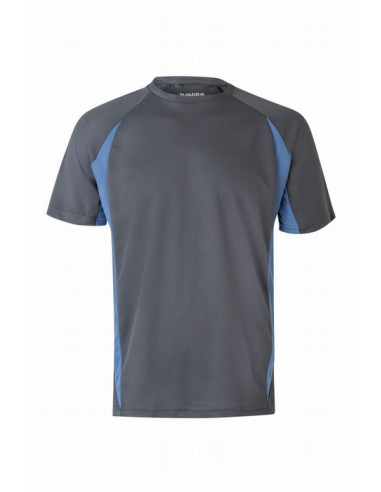 Camiseta Técnica Bicolor - Cuello Redondo y Tejido 100% Poliéster