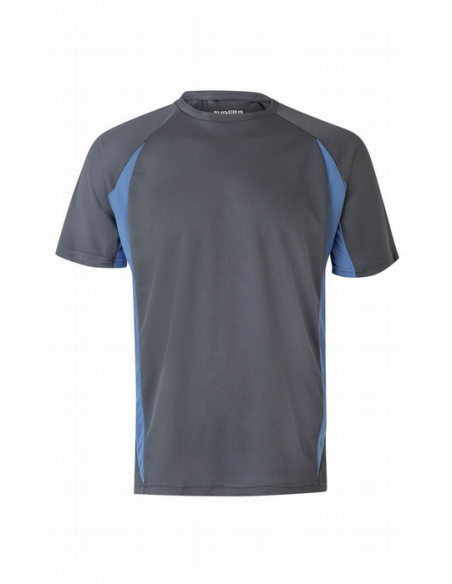 Camiseta Técnica Bicolor - Cuello Redondo y Tejido 100% Poliéster