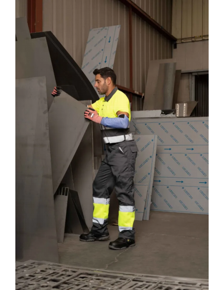 Polo Alta Visibilidad ROCK HV SS | Transpirable y Ligero | Tomás Bodero