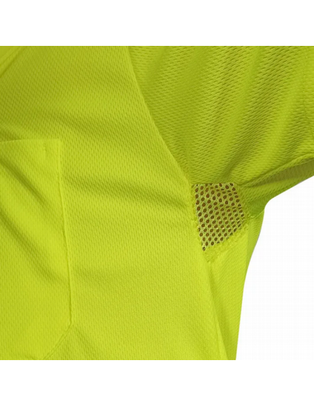 Polo Alta Visibilidad ROCK HV SS | Transpirable y Ligero | Tomás Bodero