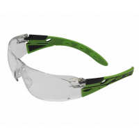 Gafas de Seguridad Swiss One EIGER Verdes | Flexofit, Antiempañamiento y Antiarañazos