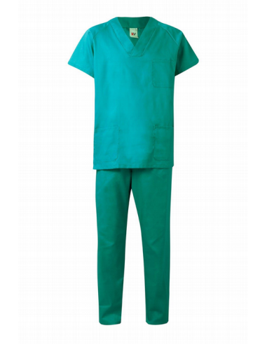 Conjunto Pijama Camisola/Pantalón Velilla - Comodidad y Funcionalidad para Sanidad y Servicios