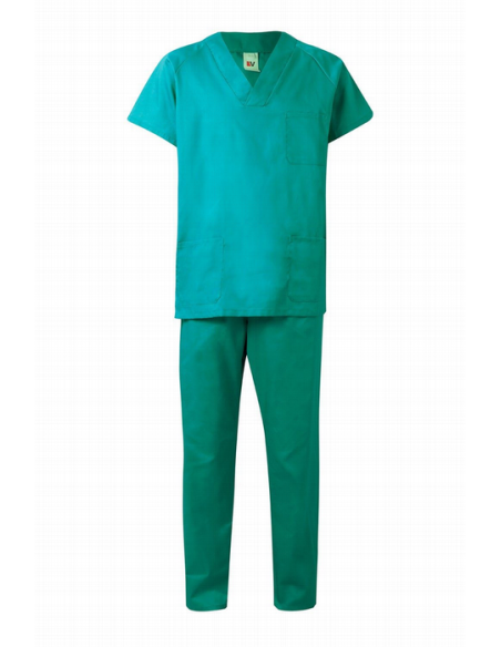 Conjunto Pijama Camisola/Pantalón Velilla - Comodidad y Funcionalidad para Sanidad y Servicios