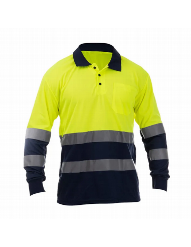 Polo Alta Visibilidad OCEAN HV SS | Transpirable y Ligero | Tomás Bodero