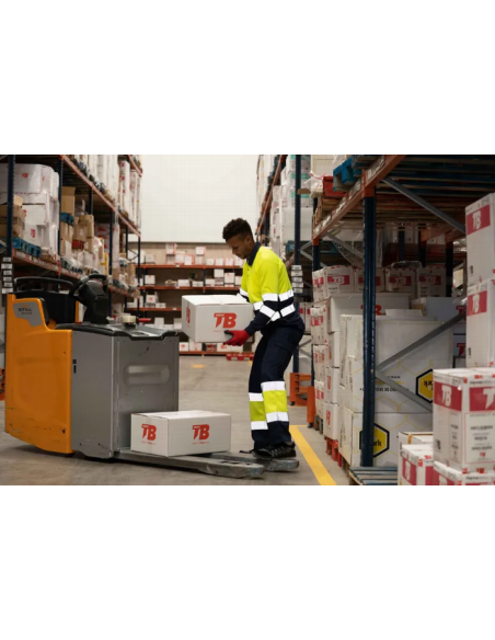 Polo Alta Visibilidad OCEAN HV SS | Transpirable y Ligero | Tomás Bodero