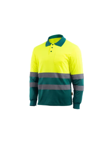 Polo Alta Visibilidad OCEAN HV SS | Transpirable y Ligero | Tomás Bodero