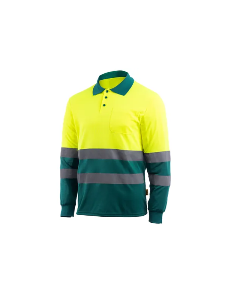 Polo Alta Visibilidad OCEAN HV SS | Transpirable y Ligero | Tomás Bodero