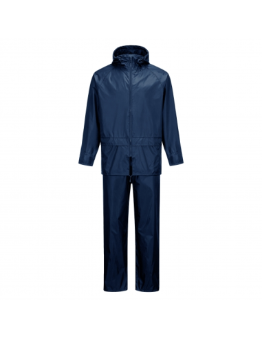 Traje impermeable 65% Nylon / 35% PVC 160 g/m² FOR WEAR  Chaqueta y pantalón con costuras termoselladas