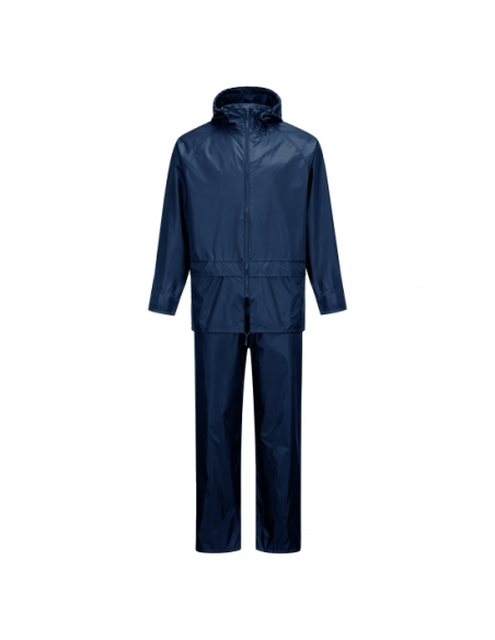 Traje impermeable 65% Nylon / 35% PVC 160 g/m² FOR WEAR  Chaqueta y pantalón con costuras termoselladas