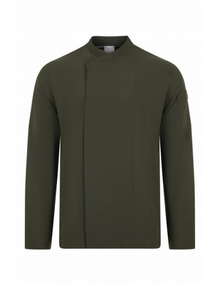 Título (SEO): Chaqueta de cocina microfibra con espalda Coolmax 405210 | Velilla